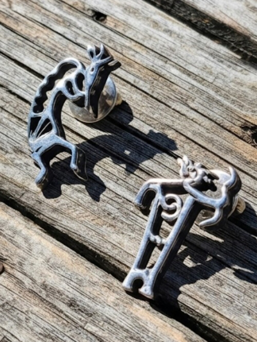Sterling Silver Set Of 2 Pins
